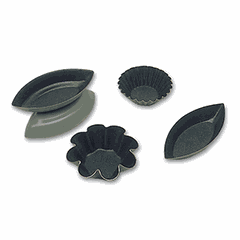 Confectionery mold “Boat”[25pcs] steel,anti-stick coating ,L=65mm