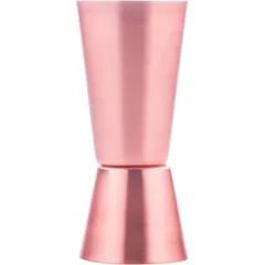 Джиггер «Пробар» 30/60 мл сталь нерж. D=44,H=100мм медный, изображение 2