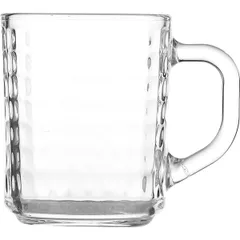 Mug “Matrix” glass 200ml D=73,H=91mm clear.