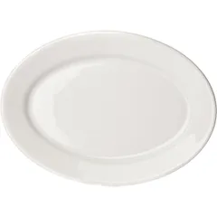 Блюдо «Принцип» овальное фарфор ,H=25,L=240,B=170мм белый