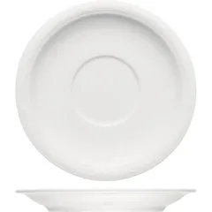 Saucer “Stuttgart”  porcelain  D=160, H=19mm  white