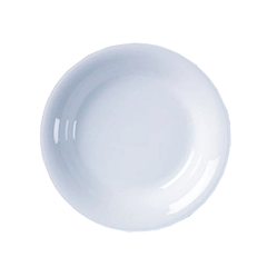 Salad bowl “Aura”  porcelain  D=14cm  white