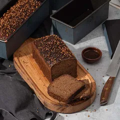 Форма для выпечки хлеба на 300г «Экзопан» сталь,антиприг.покр. ,H=90,L=195,B=100мм серый, изображение 2