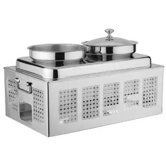 Double pantry station for soup  stainless steel  700 W