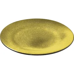 Тарелка «Млечный путь салатовый» фарфор D=24,H=2см салатов.,черный, изображение 2