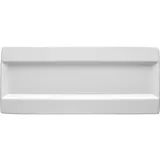 Блюдо «Фрейм» прямоугольное фарфор ,L=35,5,B=15,3см белый