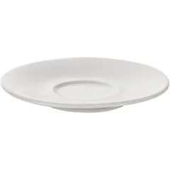 Блюдце «Паула» фарфор D=130/47,H=10мм белый, изображение 2