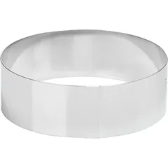 Pastry ring  stainless steel  D=160, H=45mm  metal.