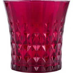 Олд фэшн (стакан) «Леди Даймонд» хр.стекло 270мл D=9см красный
