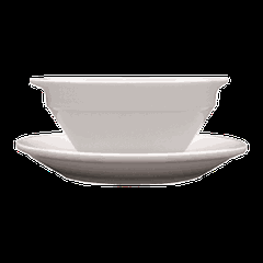 Broth cup “Kashub-hel”  porcelain  300ml  D=115, H=60, B=140mm  white