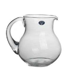 Jug glass 0.75l D=13,H=13.9cm clear.