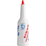 Бутылка для флейринга «Пробар» абс-пластик 0,5л D=75,H=300мм белый