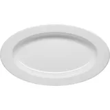 Блюдо «Кашуб-хел» для рыбы фарфор ,H=5,L=38,B=22см белый