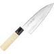 Нож кухонный «Киото» односторонняя заточк сталь нерж.,дерево ,L=285/150,B=47мм