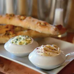 Масленка фарфор 20мл D=67,H=20мм белый, изображение 3