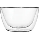 Салатник «Проотель» двойные стенки термост.стекло 0,55л D=128,H=80мм прозр.