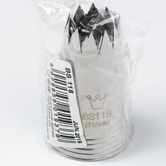 Насадка кондитерская «Открытая звезда»[5шт] сталь нерж. ,H=50,L=35/18мм, изображение 2