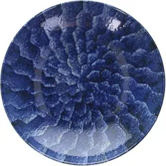 Deep plate “Alicudi”  porcelain  1.1 l  D=26, H=5cm  blue