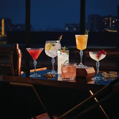 Коктейльная рюмка «Америка 20х» стекло 245мл D=10,7,H=18,5см прозр., изображение 3