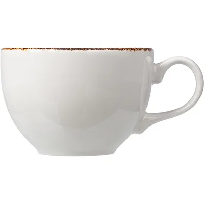 Чашка чайная «Браун Дэппл» фарфор 228мл D=9,H=6см белый,коричнев., изображение 2