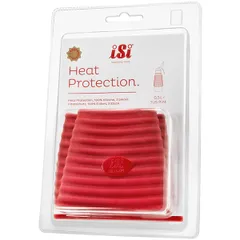 Heat-resistant cover for siphon 0.5l “Gourmet”  rubber  red