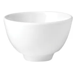 Salad bowl “Simplicity White”  porcelain  457 ml  D=127, H=70mm  white