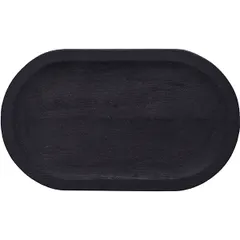 Serving dish oak ,H=25,L=300,B=180mm black