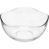 Salad bowl “Tuscany”  glass  D=26, H=12.7 cm  clear.