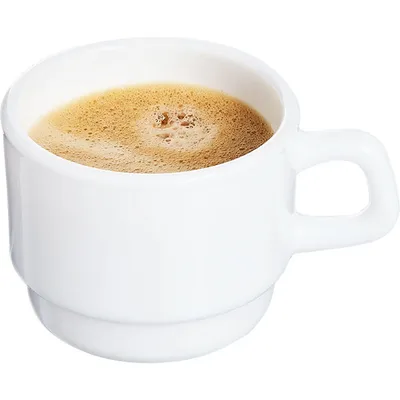 Чашка кофейная «Ресторан» стекло 130мл D=70,H=55,L=87мм белый, Объем по данным поставщика (мл): 130, изображение 2