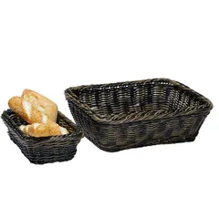 Корзина для хлеба GN1/3 полипроп.,сталь нерж. ,H=65,L=325,B=176мм коричнев., изображение 2