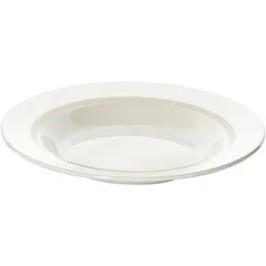 Тарелка для пасты «Антуанетт» фарфор 0,6л D=305,H=25мм белый,олив., изображение 2