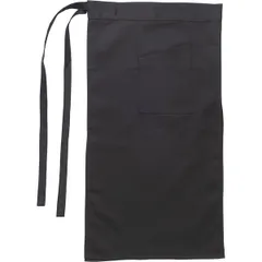 Apron with slit polyester ,L=86,B=88cm black