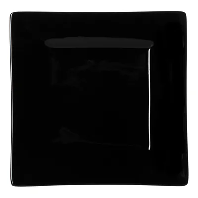 Тарелка «Кунстверк» квадратная фарфор ,H=11,L=180,B=180мм черный, Длина (мм): 180