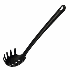 Ложка для спагетти пластик ,L=34см черный