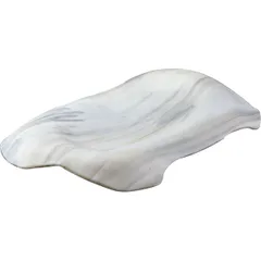 Блюдо для подачи «Нордик» стекло 125мл ,L=32,B=20см серый