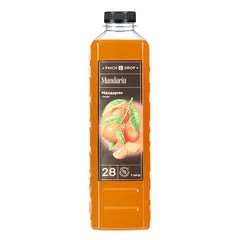 Пюре «Мандарин» фруктовое Pinch&Drop уцененное пластик 1л D=7,H=26см