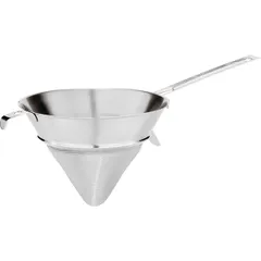 Sieve-cone stainless steel D=25,H=22,L=48cm metal.