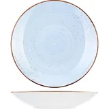 Тарелка глубокая «Опшенс Рустик Ривер» фарфор 1л D=239,H=45мм голуб.
