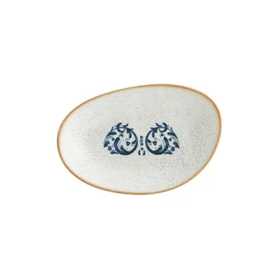 Салатник овальный 150*100 мм. 140 мл.  h=30 мм. Виенто, форма Ваго /1/12/ (69180)