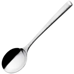 Broth spoon “Hermitage”  stainless steel , L=18 cm  metal.