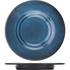 Saucer porcelain D=15cm blue