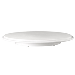 Cake stand plastic D=31,H=4cm white