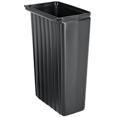 Garbage tank plastic 30l ,H=56,L=33,B=24cm black