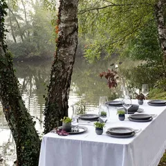 Тарелка глубокая «Нау» керамика 350мл D=210,H=38мм серый, изображение 2