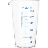 Beaker TS GOST-1770-74 glass 250ml D=75,H=125mm clear.