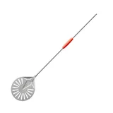 Лопата для пиццы перфорированная сталь нерж. D=20,L=150см металлич.,красный