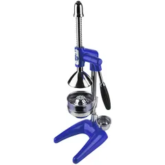 Пресс для цитрусовых и граната сталь нерж. D=11,H=49,L=24,B=19см синий, изображение 2