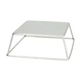 Подставка фуршетная «Тэкс-Мэкс» (180х180мм) сталь нерж. ,L=22,B=22см металлич.