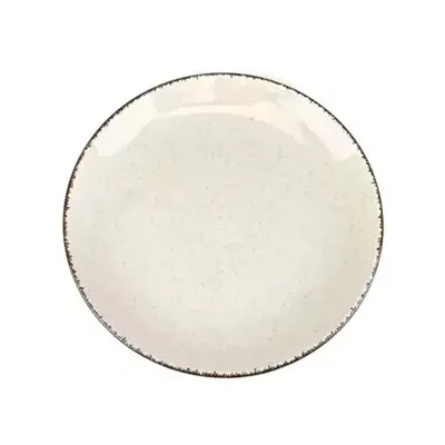 Тарелка плоская 30см, бежевый, Pearl, Kutahya