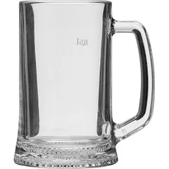 Beer mug “Dresden” glass 0.69l D=11,H=15.7,B=12.8cm clear.